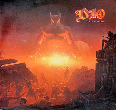 DIO - Last In Line (German & Netherlands Releases)  album front cover vinyl record